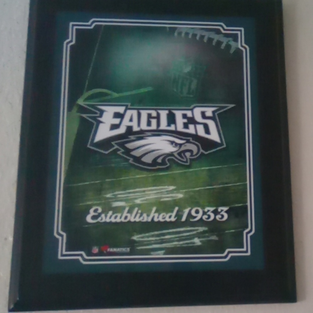 Philadelphia Eagles plaque